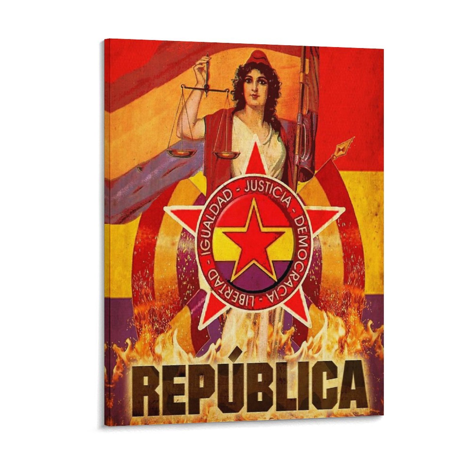 Wall Texture Spray - No Pasaran Spanish Revolution Civil War