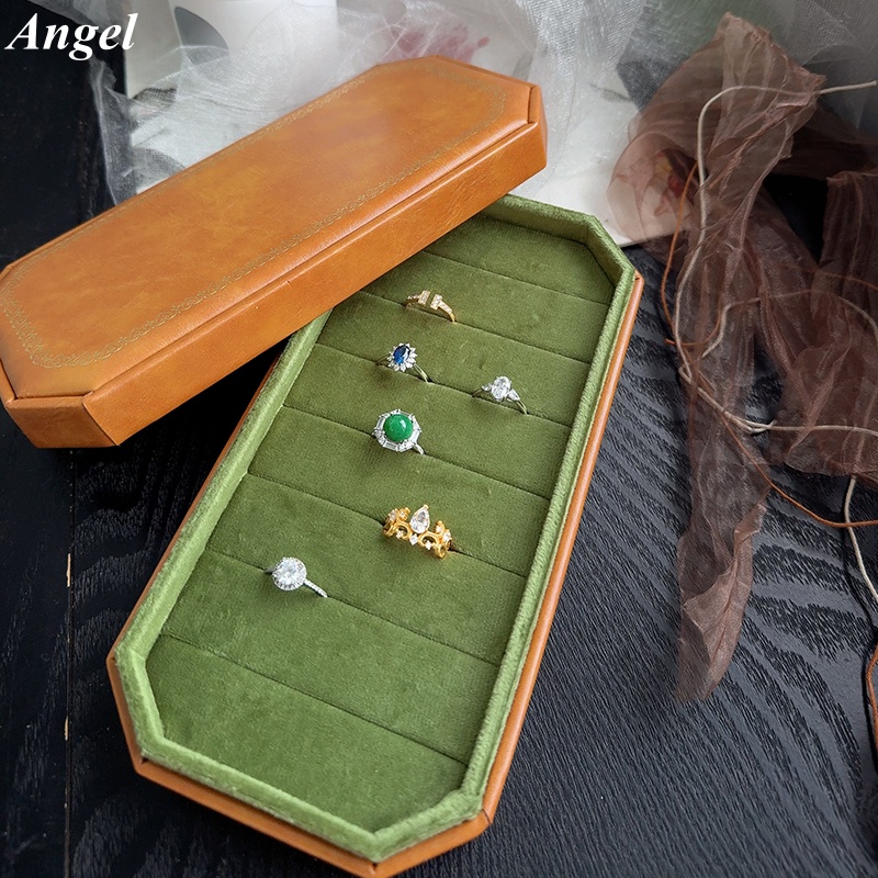 Home Improvement Outlet Stores - High Quality Velvet Octagonal Ring Storage