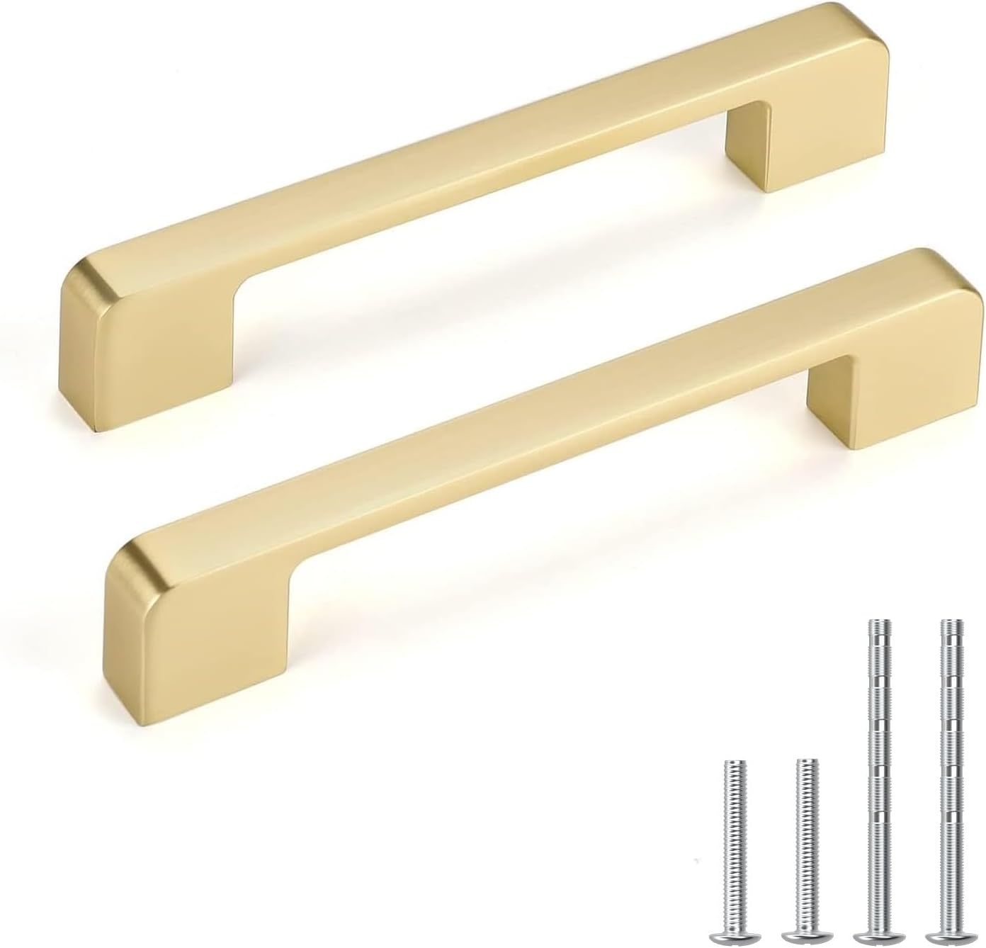 Cabinet Handle Pull - 30 Pack 5 Inch Brushed Gold