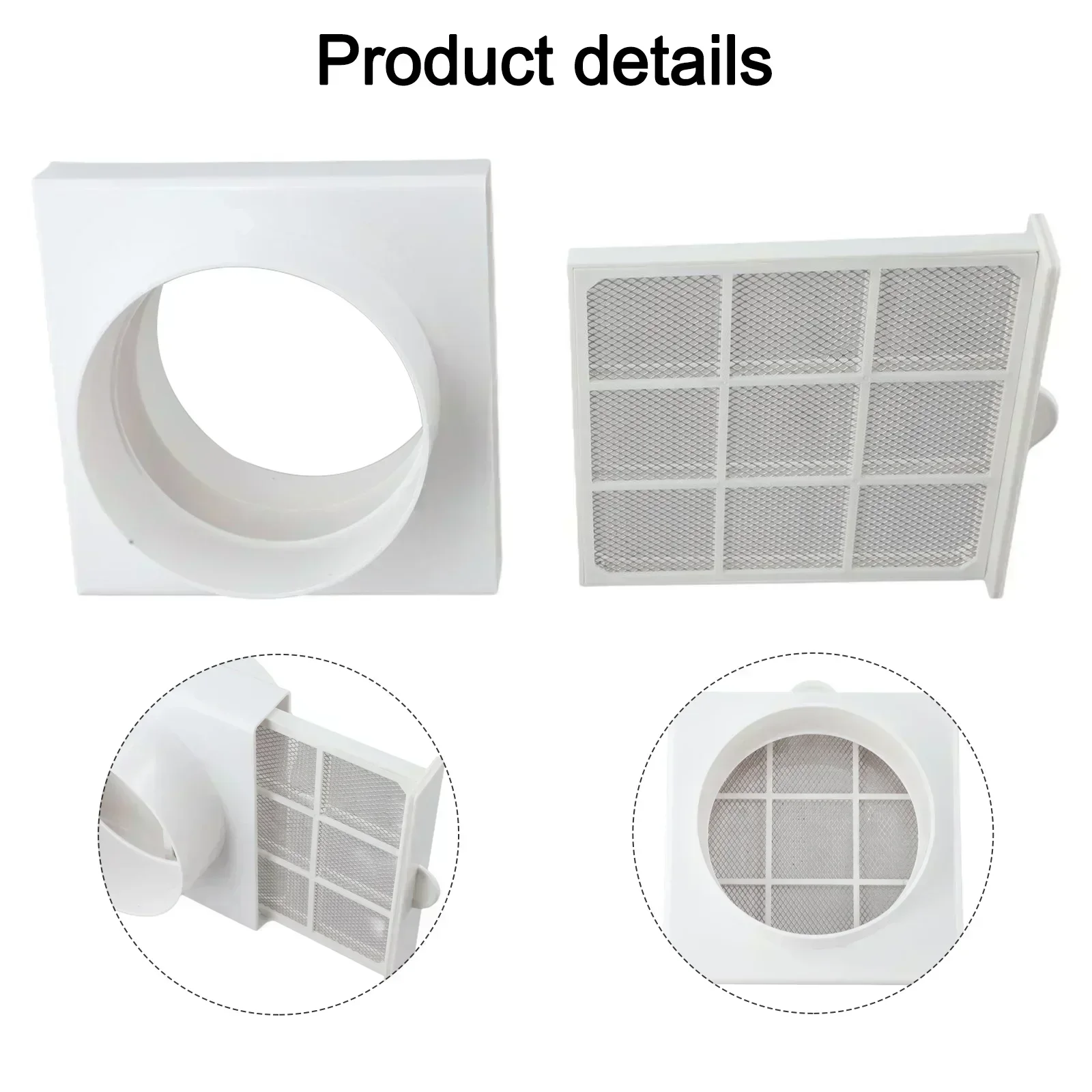 Home Improvement Stores - Duct Air Filter Ventilation For PVC