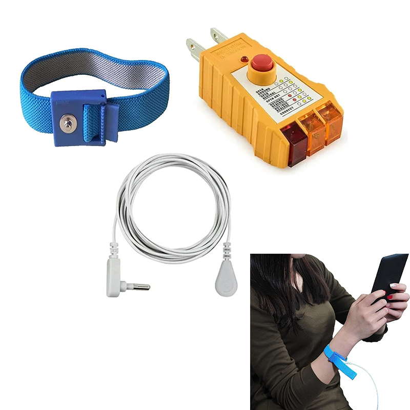Home Improvement Stores - Grounding Wrist Band Earthing Cord Healthy