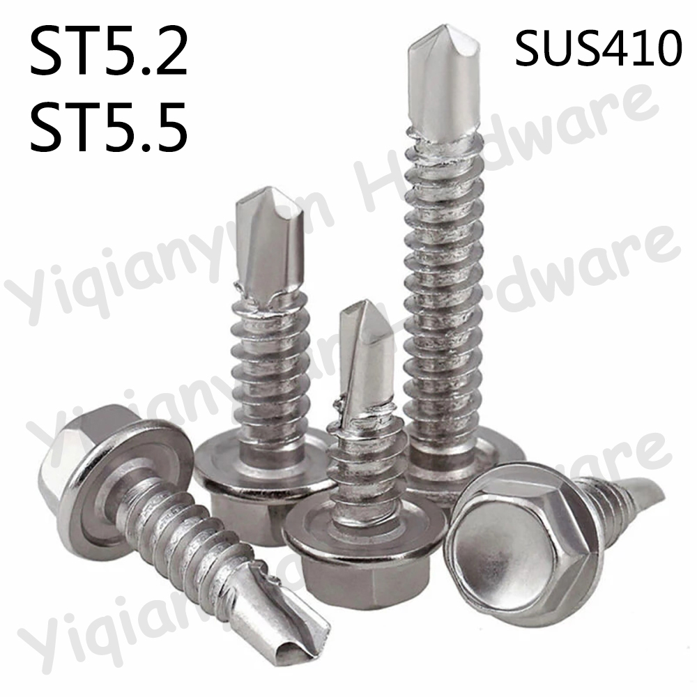 Yiqianyuan ST5.2/5.5 SUS410 St - đánh giá và giá Deck Screw Stainless